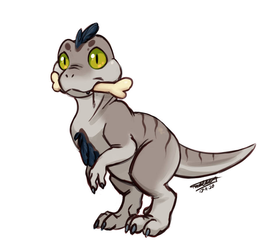 Baby Raptor by ManyKittyBiscuits on DeviantArt