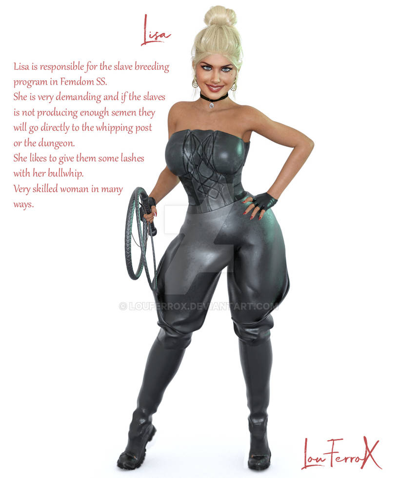 Lisa The Slave Breeder By LouFerrox On DeviantArt lisa-the-slave-breeder-by-louferrox-on-deviantart