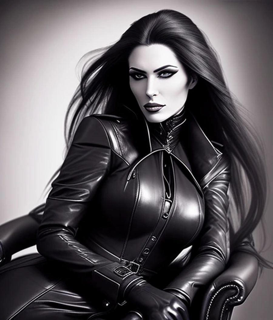 Femdom SS Leatherfashion BW By LouFerrox On DeviantArt femdom-ss-leatherfashion-bw-by-louferrox-on-deviantart