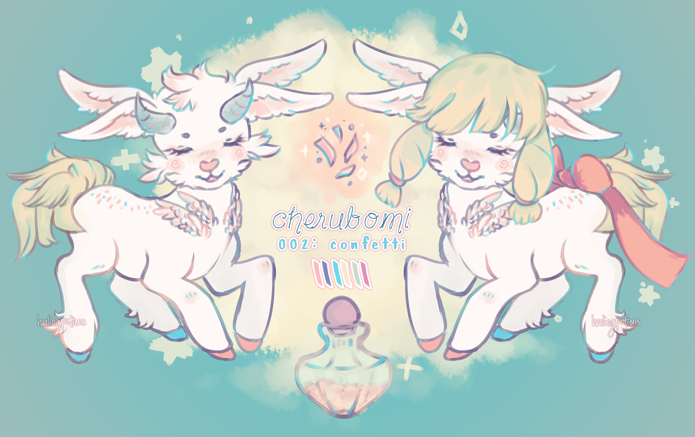 {cherubomi} confetti // ota (closed)