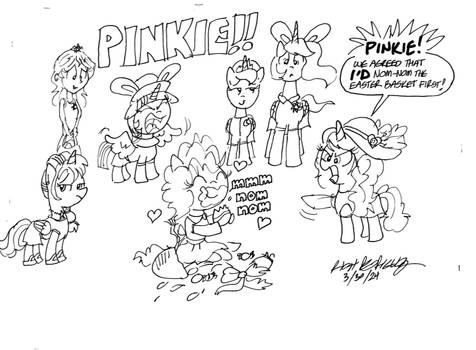 Pinkie Pie Noms Again!