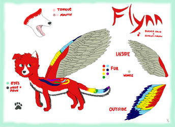 Flynn Ref Sheet ~ By AuroSkye