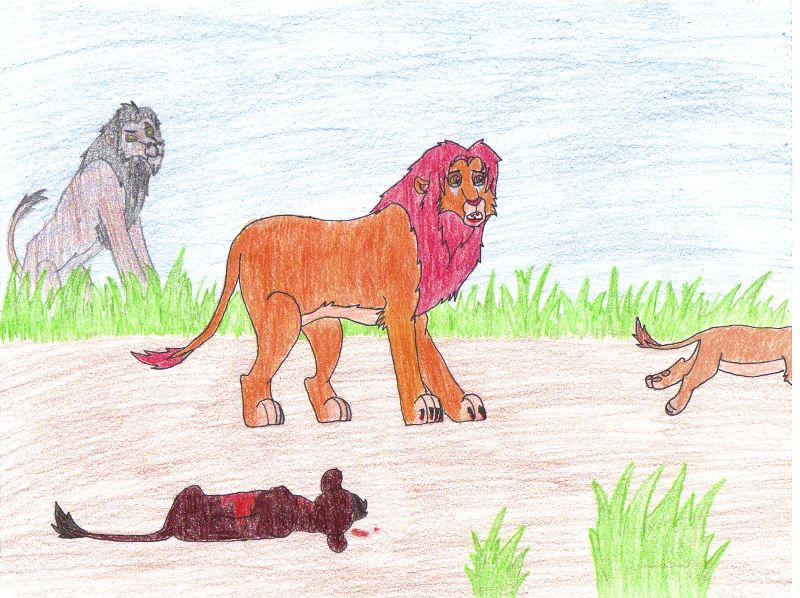 What if Simba killed Kovu?? by Manic10974 on DeviantArt