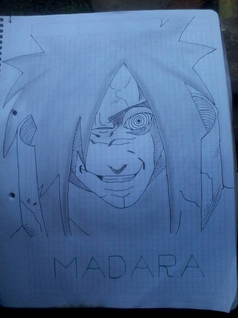 Madara Uchiha a lapiz by Sakata-kun on DeviantArt