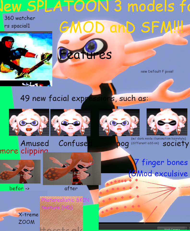 Splatoon 3 Demo Leak Models GMod SFM [FREE DOWNLOA by Tomato127 on ...