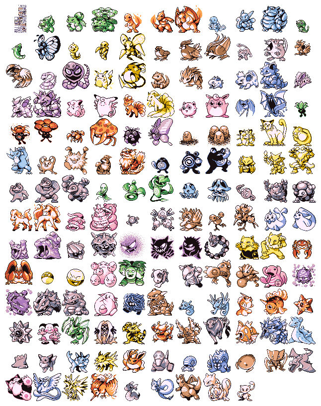 Pokemon Generation 1 by C-ST4R on DeviantArt