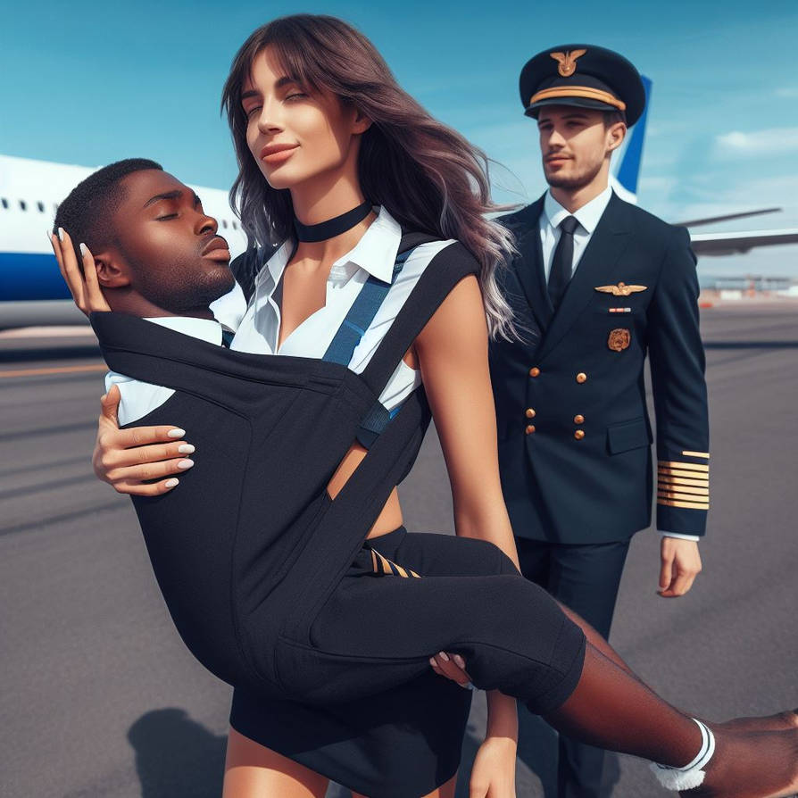 FRONT LIFT CARRY BY A FLIGHT ATTENDANT By Wanderer326 On DeviantArt front-lift-carry-by-a-flight-attendant-by-wanderer326-on-deviantart