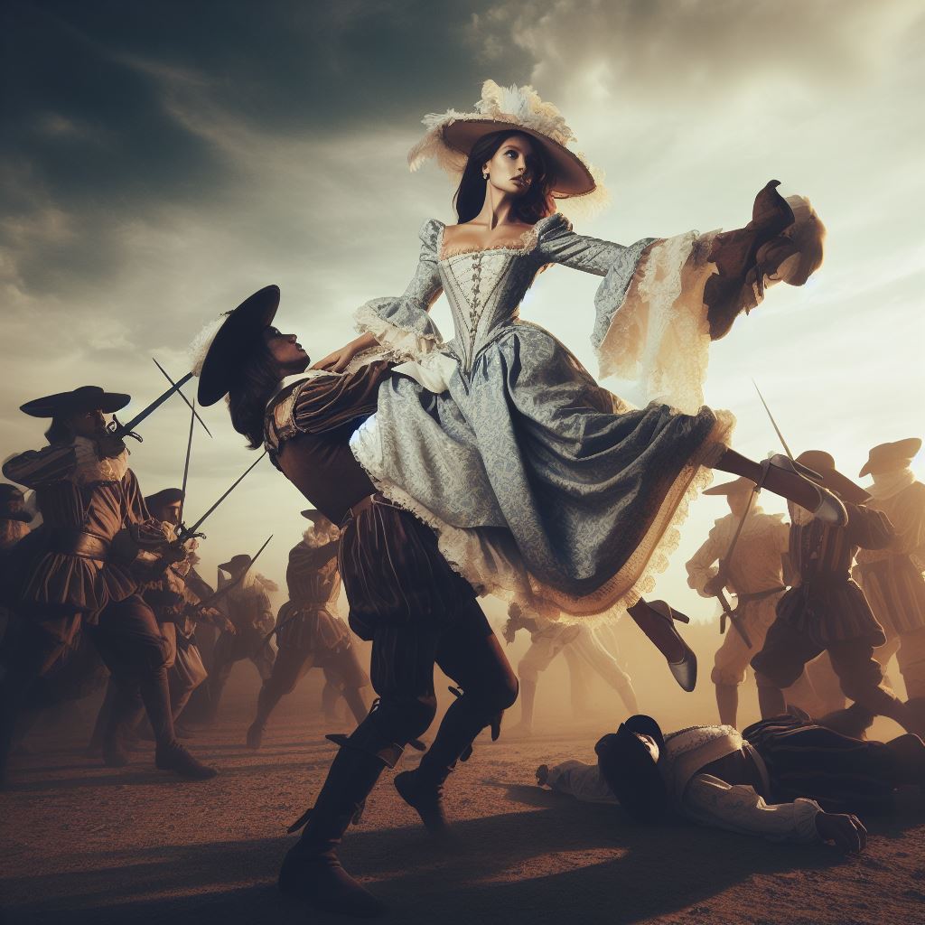Milady de winter VS musketeers MIXED FIGHT (4) by wanderer326 on DeviantArt