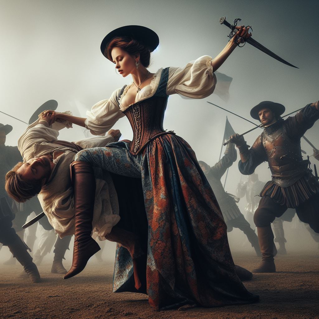 Milady de winter VS musketeers MIXED FIGHT (11) by wanderer326 on ...