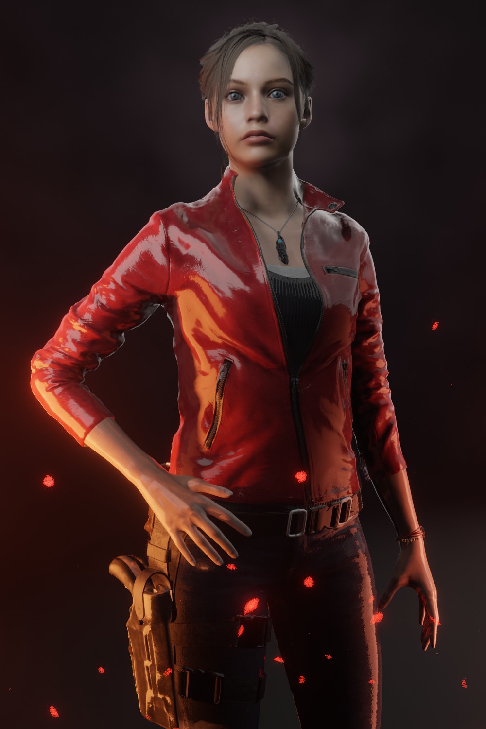 Claire Redfield 3D Model Blender by PlakoMusic on DeviantArt