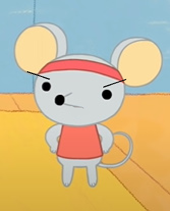 Angry Mouse Super Simple by GTRBFDIe on DeviantArt
