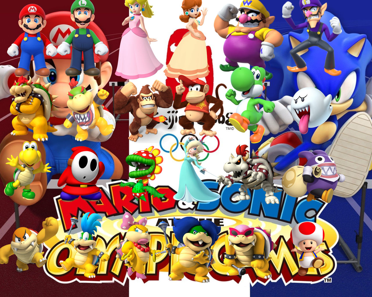 Mario and Sonic 2022 Winter Olympics Mario Roster by Fakemon1290 on ...