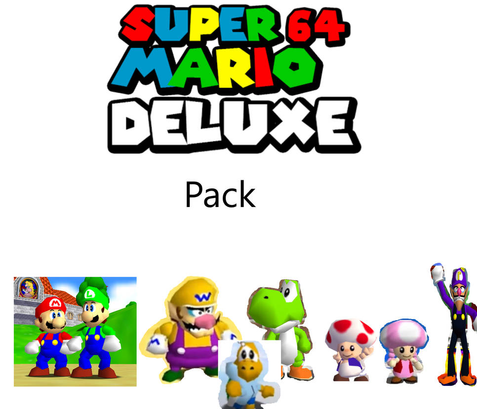 64 Deviantart Super Mario 64 Deluxe Pack by Fakemon1290 on DeviantArt