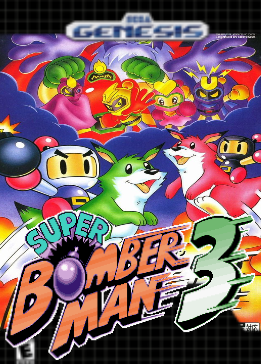 Super Bomberman 3 for the Sega Genesis by Fakemon1290 on DeviantArt