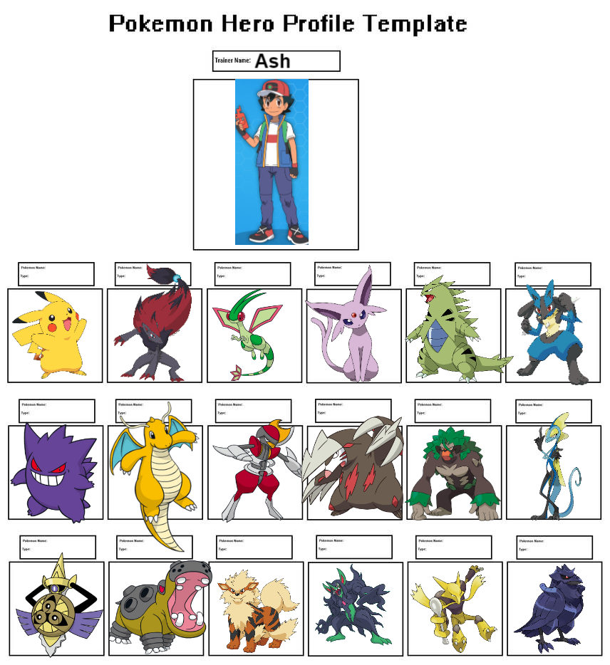 Ash's Alola Team (Prediction)