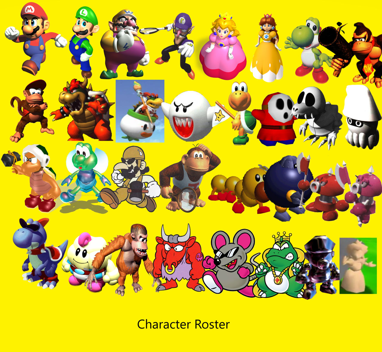 Super Mario Sports: Updated Roster by Fakemon1290 on DeviantArt
