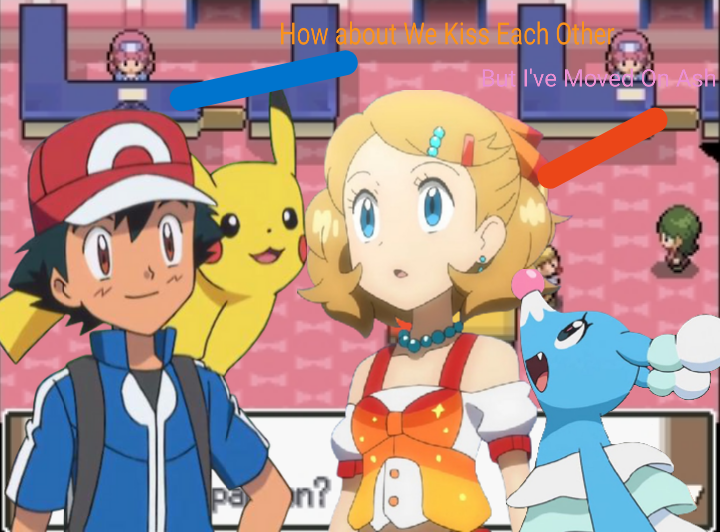 Amourshipping ash and Serena alola  Pokemon, Pokemon sun, Pokemon ash and  serena