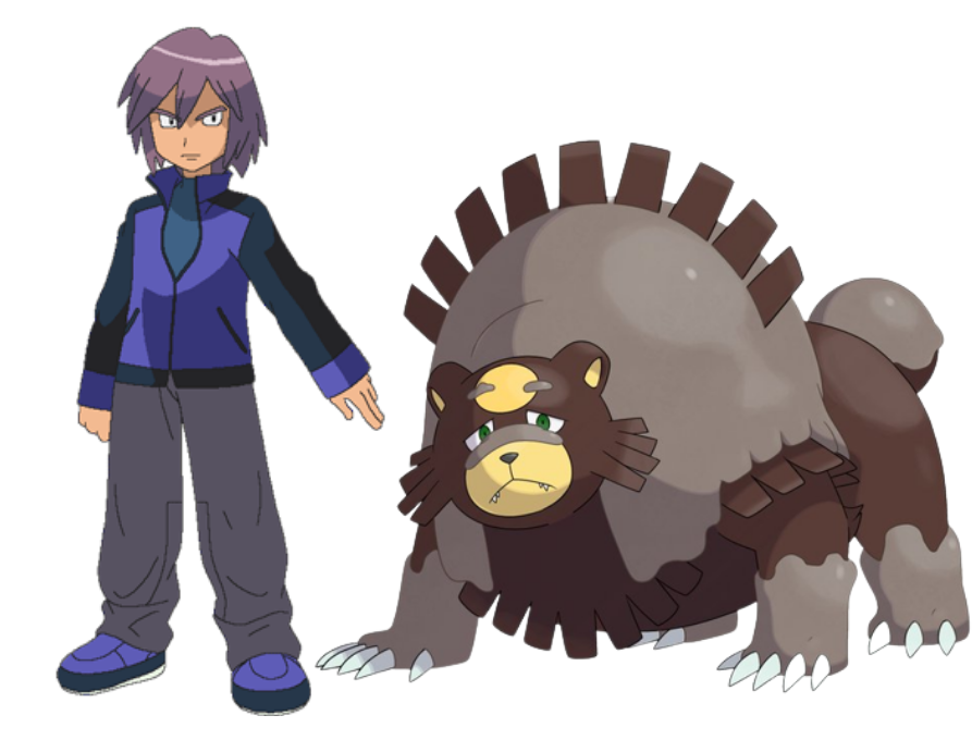 Paul and His New Ursaluna by Fakemon1290 on DeviantArt