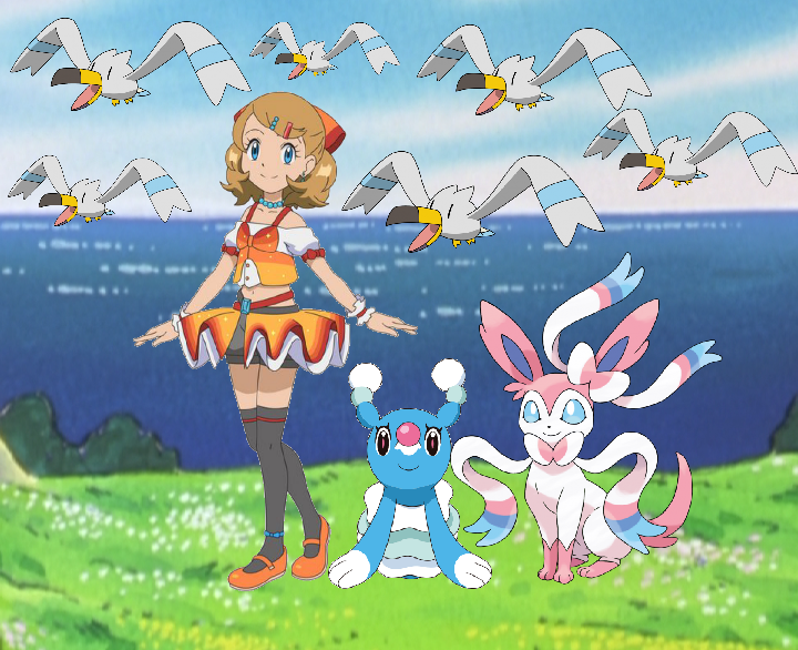 Serena's Paldea Team by Fakemon1290 on DeviantArt