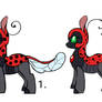 Ladybug Changelings Adoptables - OPEN