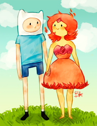 Finn And Flame Princess