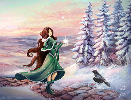 Commission- Mylea Magic Winter