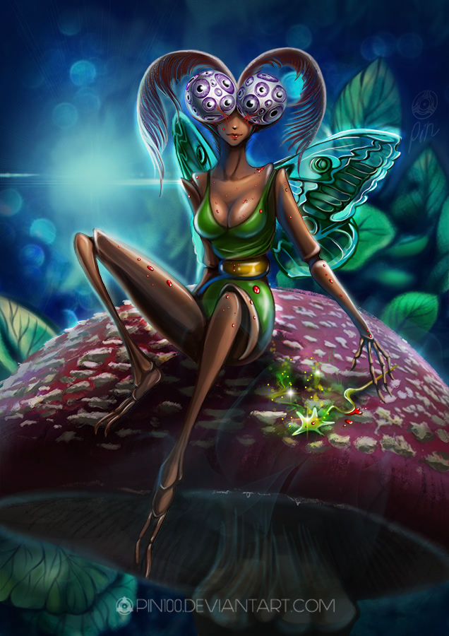 Mushroom Fairy by pin100