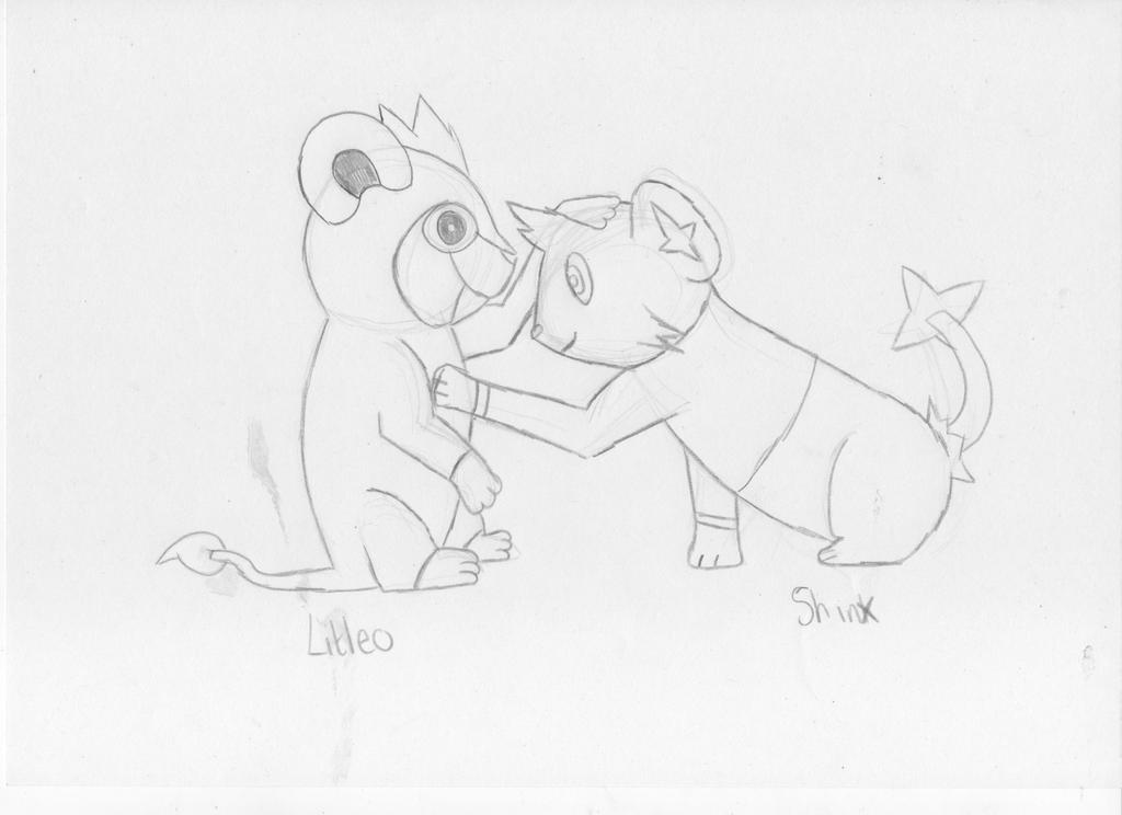 Litleo and Shinx