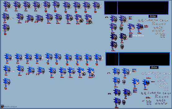Sonic Vs. Metal Sonic -FIRST SPRITE ANIMATION- - video Dailymotion
