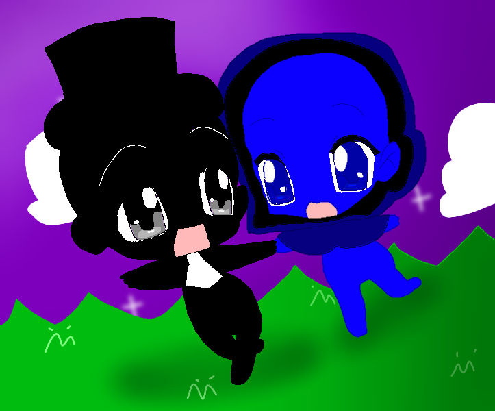 Black And Jevin (Old 2008 Art) by 2000wind0wshakej0j on DeviantArt