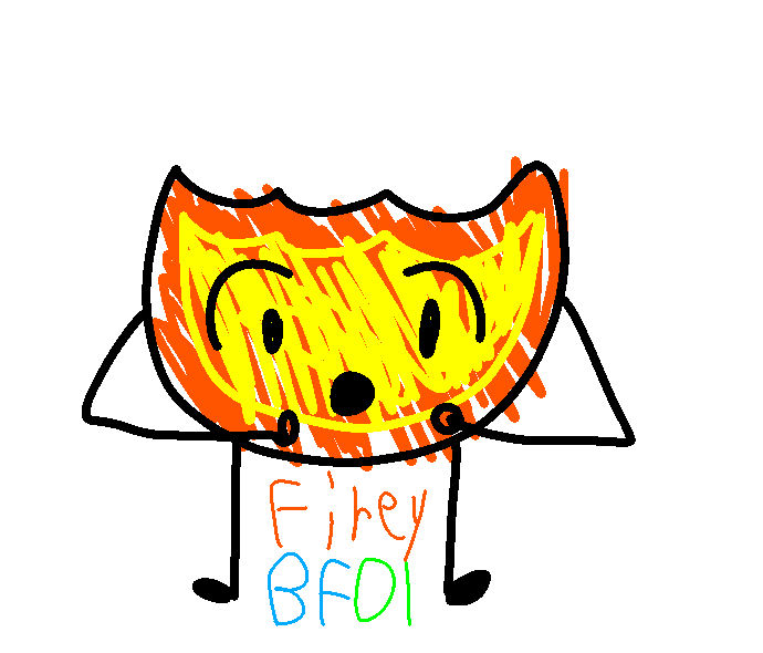 Firey BFDI by 2000wind0wshakej0j on DeviantArt