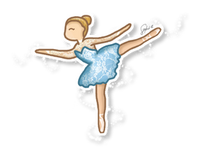 Ballerina Sticker