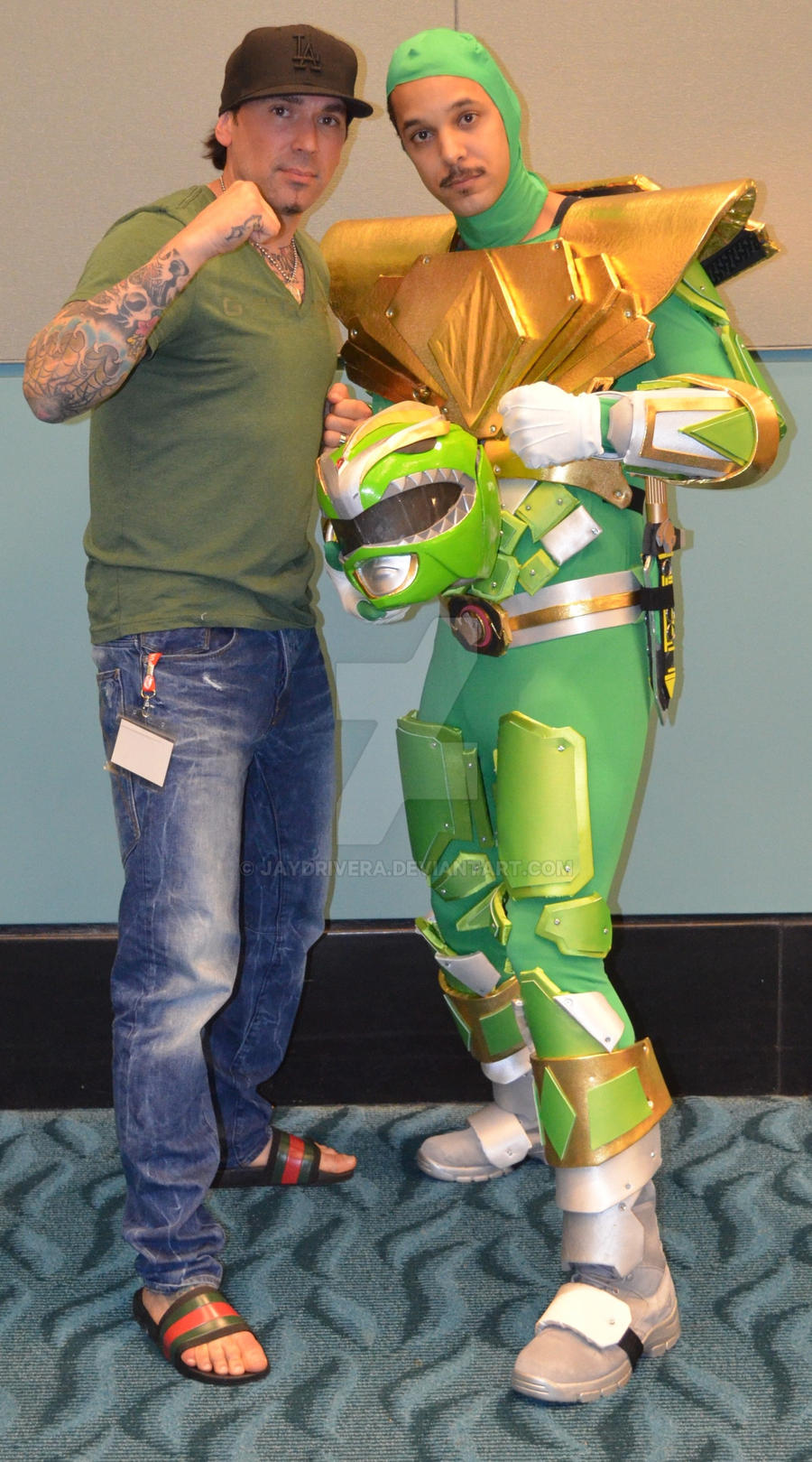 Green ranger Cosplay PR Comic Con 2014 by JayDRivera on DeviantArt