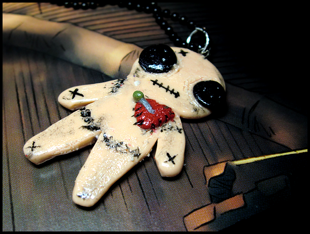 Voodoo Doll Necklace