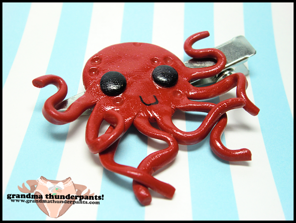 Octopus Hairclip