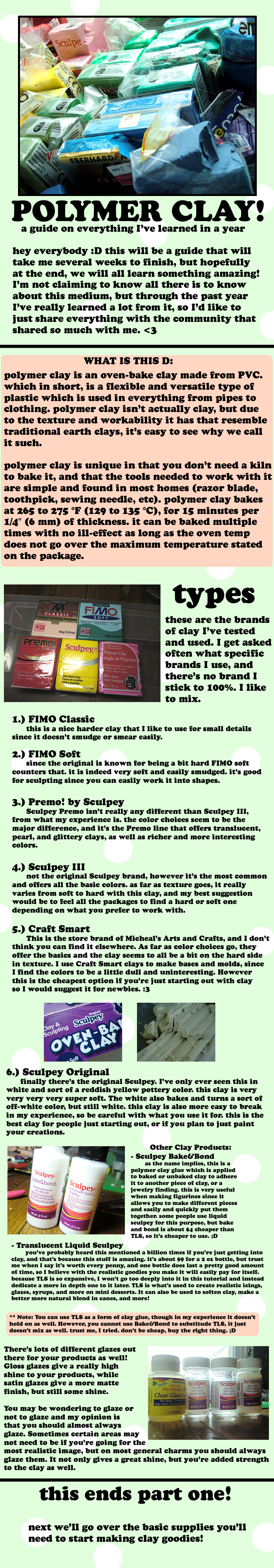 POLYMER CLAY Tutorial Part 1 By GrandmaThunderpants On DeviantArt
