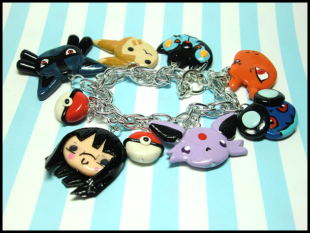 Custom Pokemon Trainer Bracelet