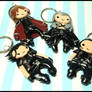 Crisis Core Keychains