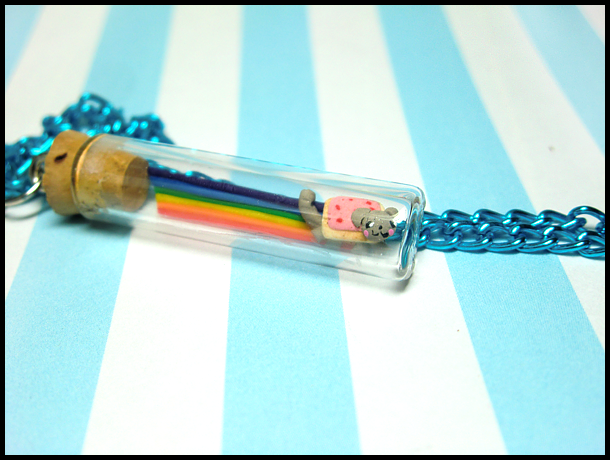 Nyan Cat Tube Necklace