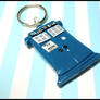 Tardis Keychain