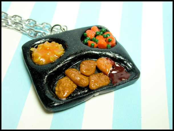 TV Dinner Necklace