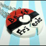 Pokeball BFF Necklace Set