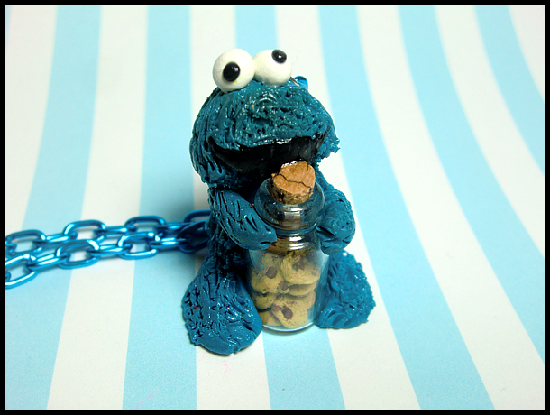 Cookie Monster Necklace