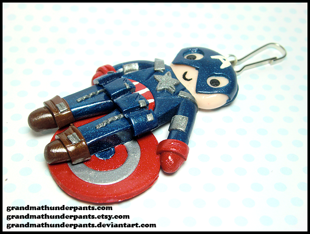 Captain America Keychain