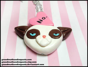 Grumpy Valentine Necklace