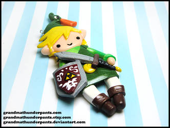 Minish Cap Link Charm by GrandmaThunderpants