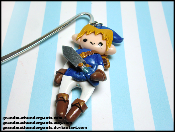 Blue Link Bookmark