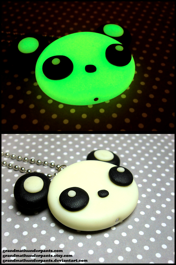 Glowing Panda Necklace