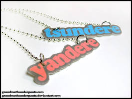 Yandere/Tsundere Necklaces