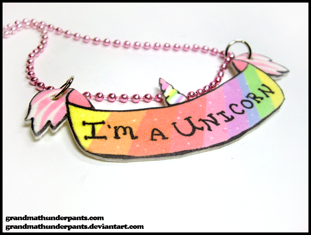 I'm a Unicorn Necklace